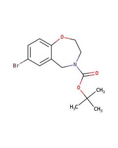 Astatech N-BOC-7-BROMO-2,3-DIHYDROBENZO[F][1,4]OXAZEPINE, 95.00% Purity, 0.25G